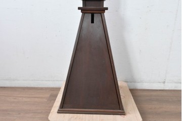 ジャンク品　部品取り品　分銅なし　干支文字盤と重厚な造形が美しい大名時計　(R-085008)