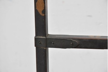 【簡易リペア限定品】　和製アンティーク　江戸～明治期　蒔絵入り　蒔絵の意匠が美しい手拭掛け　(R-085015)