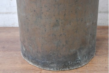 和製アンティーク　時を重ねた銅の質感が味わい深いキャニスター　(R-085018)