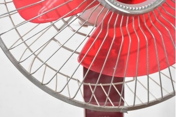 レトロ雑貨　日立製作所(HITACHI)　S-660　クラシックデザインのスタンド扇風機　外箱付き　(R-085021)