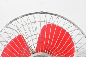 レトロ雑貨　日立製作所(HITACHI)　S-660　クラシックデザインのスタンド扇風機　外箱付き　(R-085021)