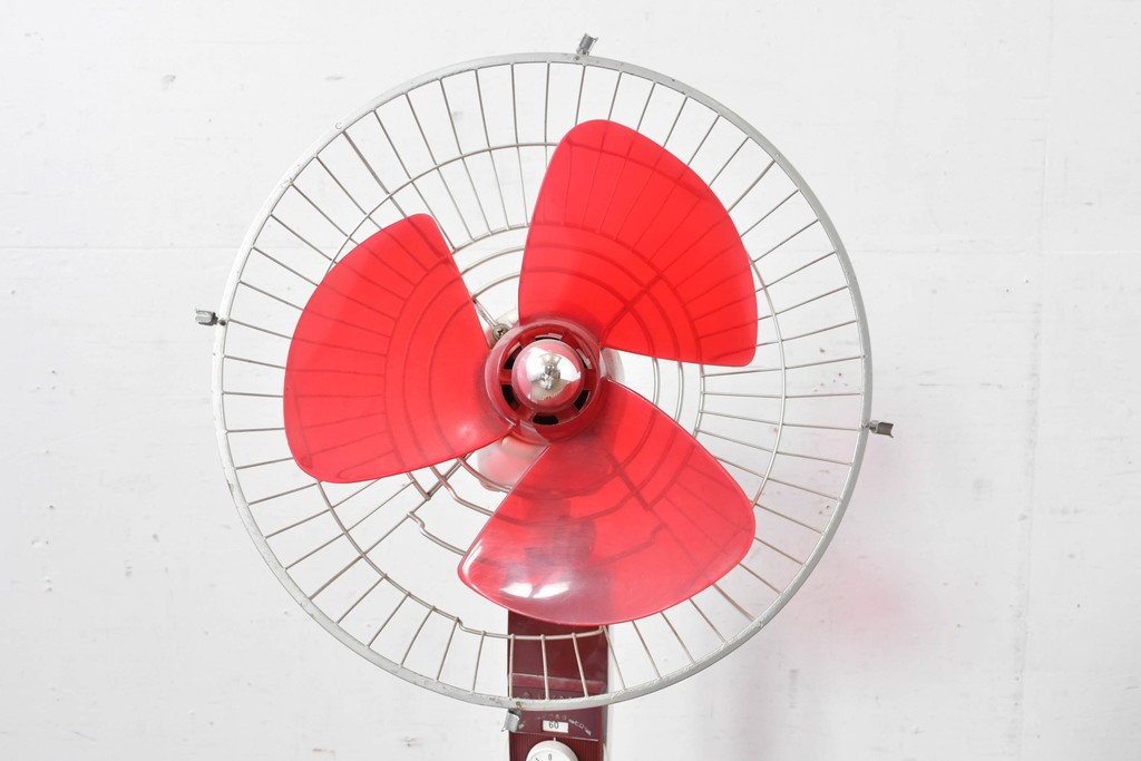 レトロ雑貨　日立製作所(HITACHI)　S-660　クラシックデザインのスタンド扇風機　外箱付き　(R-085021)