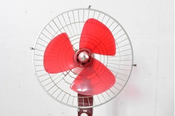 レトロ雑貨　日立製作所(HITACHI)　S-660　クラシックデザインのスタンド扇風機　外箱付き　(R-085021)