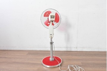 レトロ雑貨　日立製作所(HITACHI)　S-660　クラシックデザインのスタンド扇風機　外箱付き　(R-085021)