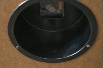 アメリカヴィンテージ　Howard Miller(ハワード ミラー)　Model No.590　マガジンラック付きウォールクロック　(R-085023)