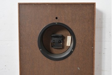 アメリカヴィンテージ　Howard Miller(ハワード ミラー)　Model No.590　マガジンラック付きウォールクロック　(R-085023)