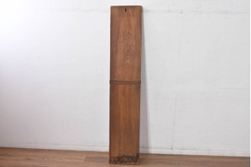 和製アンティーク　当時物　欅(ケヤキ)材　キリンビール　経年による風合いが味わい深い木製看板　(R-085029)