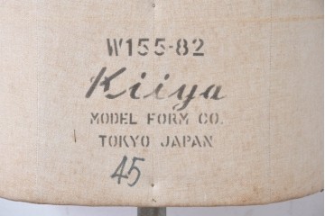 和製ヴィンテージ　三菱レイヨン　国産マネキン専門メーカー　キイヤ(KIIYA)製　アミーカ(Amieca)　9号　雰囲気のあるインテリアとしてもおすすめのキャスター付きトルソー　(R-085032)