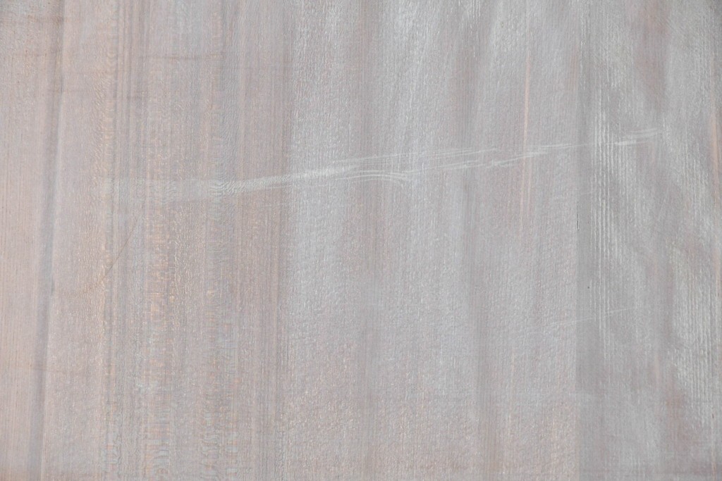 ヴィンテージ建具　昭和中期　高級品　斜め格子の組子が上品な裏障子付き引き戸2枚セット　(R-085038)