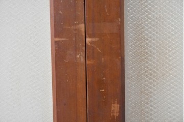 アンティーク建具　昭和初期～中期　ガラス入りの趣ある折れ戸1枚　(R-085040)