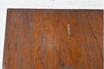 ヴィンテージ建具　柔らかく光を取り込むリブガラス入りドア　(R-085042)