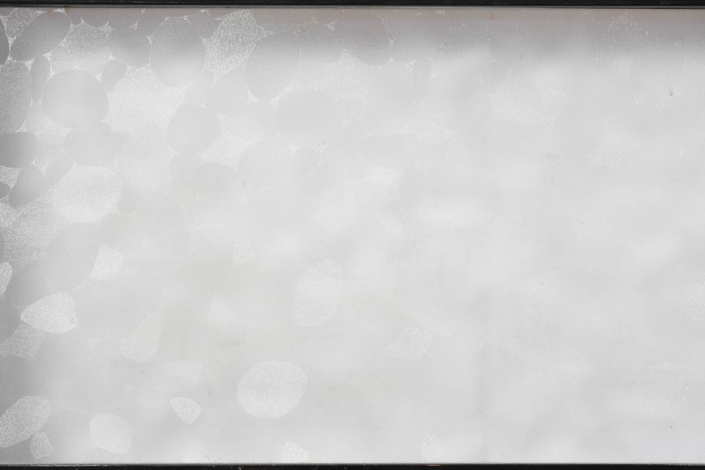 アンティーク建具　昭和初期～中期　美品　上手物!!　幾何学格子デザインの引き戸2枚セット　(R-085049)