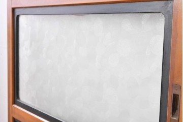 アンティーク建具　美品　上手物!!　凝った格子意匠の引き戸2枚セット　(R-085050)