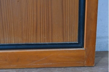 アンティーク建具　美品　上手物!!　凝った格子意匠の引き戸2枚セット　(R-085050)