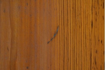 アンティーク建具　昭和初期～中期　黒枠と木目の対比が美しいガラス帯戸1枚　(R-085059)