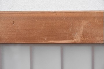 ヴィンテージ建具　昭和後期　梅・竹・亀図　片面ガラス　彫刻意匠がしとやかに際立つ書院戸4枚セット　(R-085071)