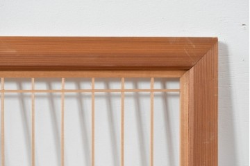 ヴィンテージ建具　昭和後期　繊細な組子細工が美しい欄間2枚セット　(R-085079)