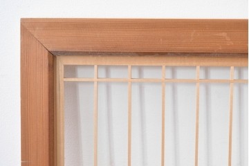 ヴィンテージ建具　昭和後期　繊細な組子細工が美しい欄間2枚セット　(R-085079)