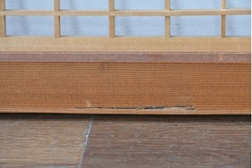 ヴィンテージ建具　昭和後期　繊細な組子細工が美しい欄間2枚セット　(R-085079)