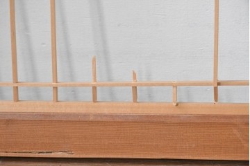 ヴィンテージ建具　昭和後期　繊細な組子細工が美しい欄間2枚セット　(R-085079)
