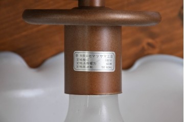 中古　マツヤマ工芸　クラシックなデザインのテーブルランプ　(R-085112)
