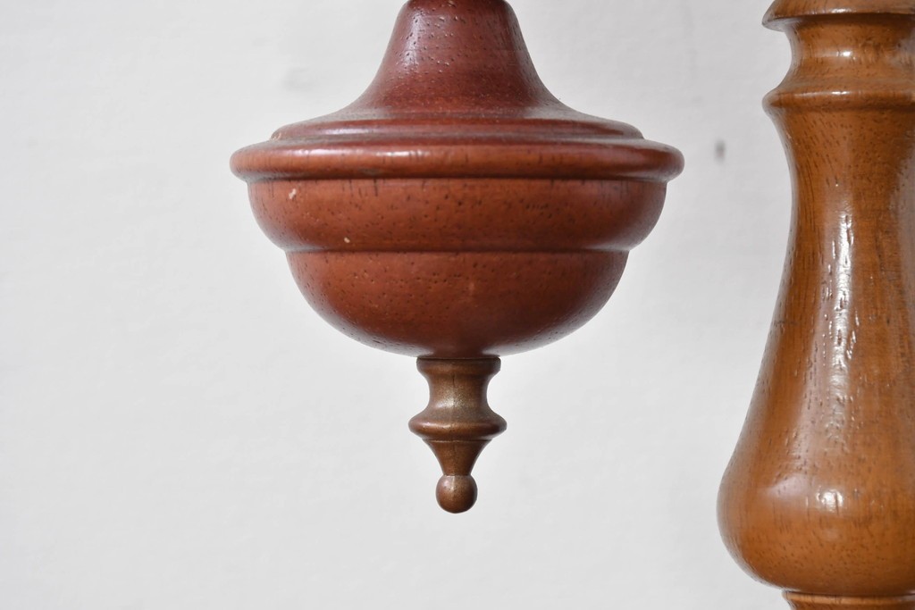 中古　マツヤマ工芸　クラシックなデザインのテーブルランプ　(R-085112)