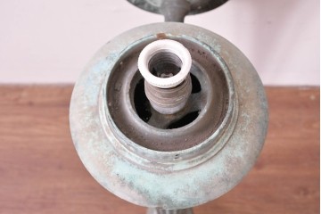 和製アンティーク　特大!!　ブロンズブラケット　重厚なクラシックデザインのウォールランプ　(R-085114)