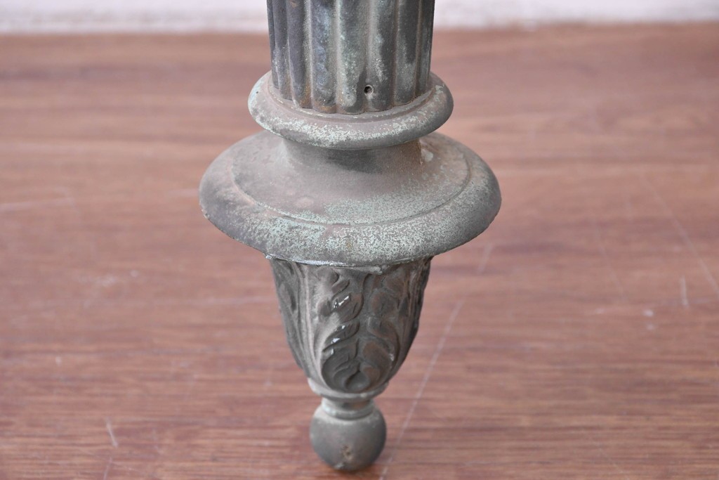 和製アンティーク　特大!!　ブロンズブラケット　重厚なクラシックデザインのウォールランプ　(R-085114)