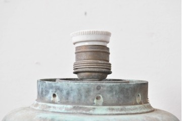 和製アンティーク　特大!!　ブロンズブラケット　重厚なクラシックデザインのウォールランプ　(R-085114)