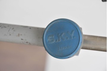 和製ヴィンテージ　古い病院で使用されていたフロアスタンド　(R-085116)