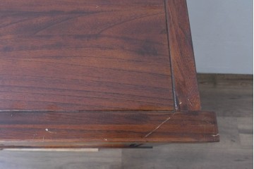 和製ヴィンテージ　桐材　柾目の美しい引き戸が魅力の水屋箪笥サイドボード　(R-085119)