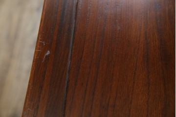 和製ヴィンテージ　桐材　引き戸の柾目が美しい水屋箪笥サイドボード　(R-085119)