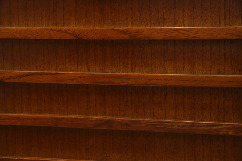 和製ヴィンテージ　桐材　引き戸の柾目が美しい水屋箪笥サイドボード　(R-085119)