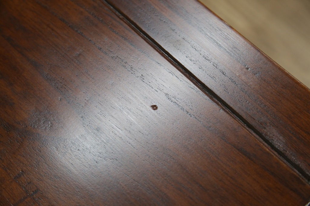 和製ヴィンテージ　桐材　引き戸の柾目が美しい水屋箪笥サイドボード　(R-085119)