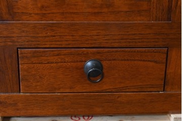 和製ヴィンテージ　桐材　上質な和の空間づくりにおすすめの水屋箪笥サイドボード　(R-085120)