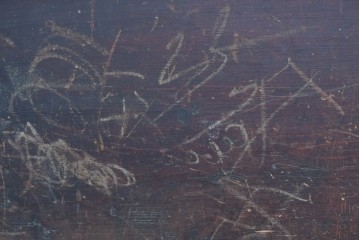 和製アンティーク　低いサイズが珍しい引き出しの多い階段箪笥　(R-085128)