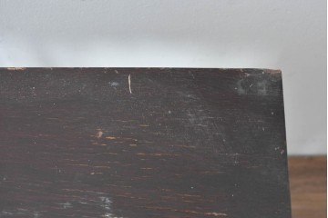 和製ヴィンテージ　細身の脚と柔らかな曲線装飾が映える李朝デザインのコンソールテーブル　(R-085129)