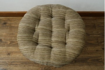 中古　美品　希少な廃番品　ACME Furniture(アクメ ファニチャー)　曲線デザインのウィッカースツール　(R-085130)