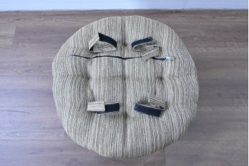 中古　美品　希少な廃番品　ACME Furniture(アクメ ファニチャー)　曲線デザインのウィッカースツール　(R-085130)