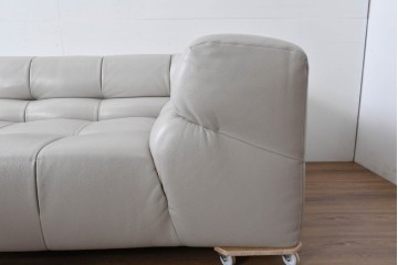 中古　極美品　B&B Italia(イタリア)　Tufty-Time　Alfa253　Patricia Urquiola(パトリシア・ウルキオラ)　本革　洗練されたモジュールデザインと上質な造りが際立つコーナーソファ　定価約500万円相当　(R-085134)