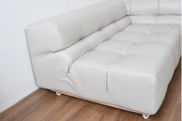 中古　極美品　B&B Italia(イタリア)　Tufty-Time　Alfa253　Patricia Urquiola(パトリシア・ウルキオラ)　本革　洗練されたモジュールデザインと上質な造りが際立つコーナーソファ　定価約500万円相当　(R-085134)