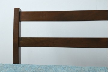 中古　美品　CONDE HOUSE(カンディハウス)　アルプ LD　希少なウォールナットフレームのソファベッド　定価約35万円　(R-085135)