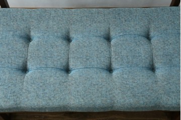 中古　美品　CONDE HOUSE(カンディハウス)　アルプ LD　希少なウォールナットフレームのソファベッド　定価約35万円　(R-085135)