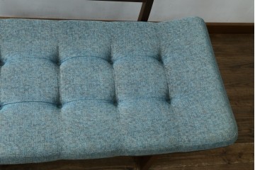 中古　美品　CONDE HOUSE(カンディハウス)　アルプ LD　希少なウォールナットフレームのソファベッド　定価約35万円　(R-085135)