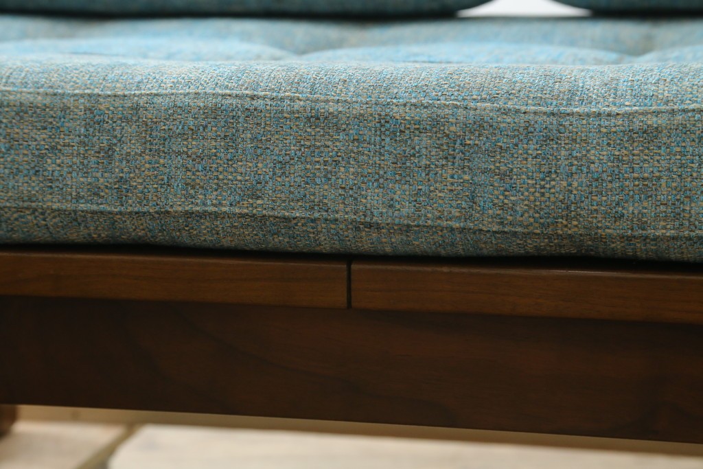 中古　美品　CONDE HOUSE(カンディハウス)　アルプ LD　希少なウォールナットフレームのソファベッド　定価約35万円　(R-085135)