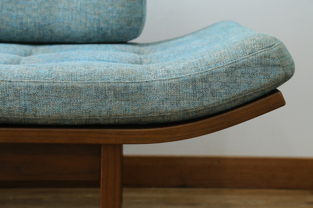 中古　美品　CONDE HOUSE(カンディハウス)　アルプ LD　希少なウォールナットフレームのソファベッド　定価約35万円　(R-085135)