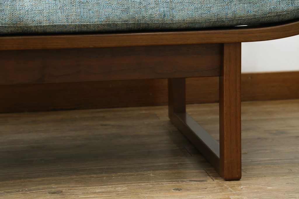 中古　美品　CONDE HOUSE(カンディハウス)　アルプ LD　希少なウォールナットフレームのソファベッド　定価約35万円　(R-085135)