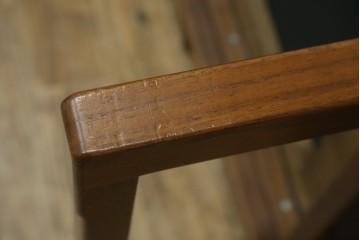 中古　美品　CONDE HOUSE(カンディハウス)　アルプ LD　希少なウォールナットフレームのソファベッド　定価約35万円　(R-085135)