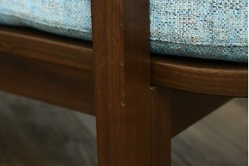 中古　美品　CONDE HOUSE(カンディハウス)　アルプ LD　希少なウォールナットフレームのソファベッド　定価約35万円　(R-085135)