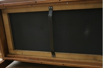 中古　美品　CONDE HOUSE(カンディハウス)　アルプ LD　希少なウォールナットフレームのソファベッド　定価約35万円　(R-085135)